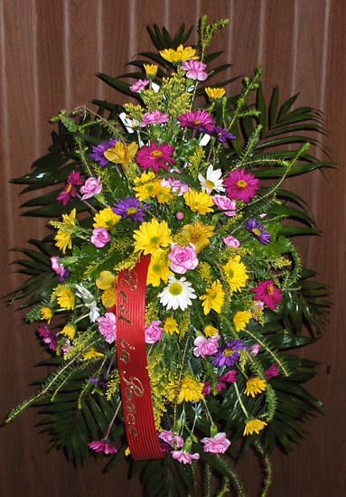 Flowers from Jake & Wanda Hall