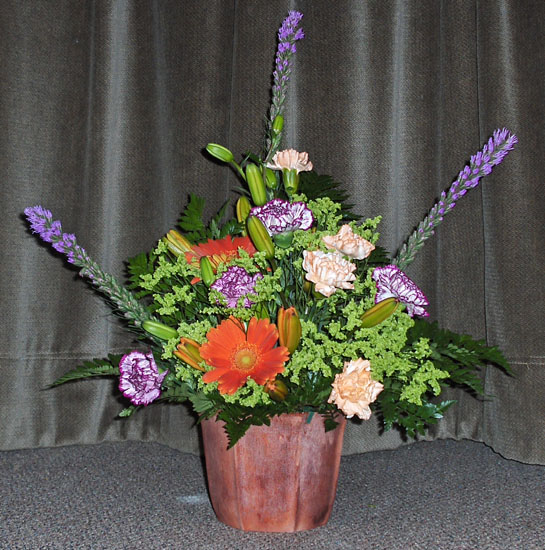 Flowers from Gene & Sheryl Michael and Bea WIlliams