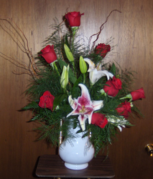 Flowers from Doug & Madonna