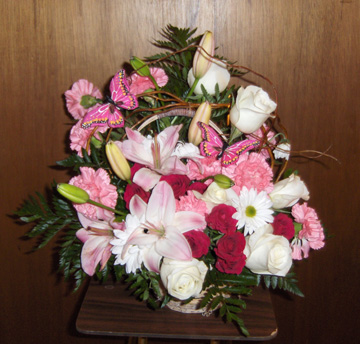 Flowers from Ed & Diane Lane and Family