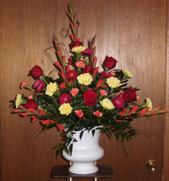 Flowers from Tom & Chris Peterson and Family