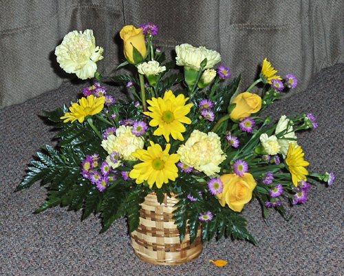 Flowers from CIndy & Richard Miller