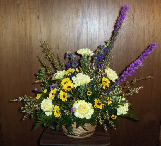 Flowers from Leonard & Caroyln, Mary & Bart, Wanda & Audy