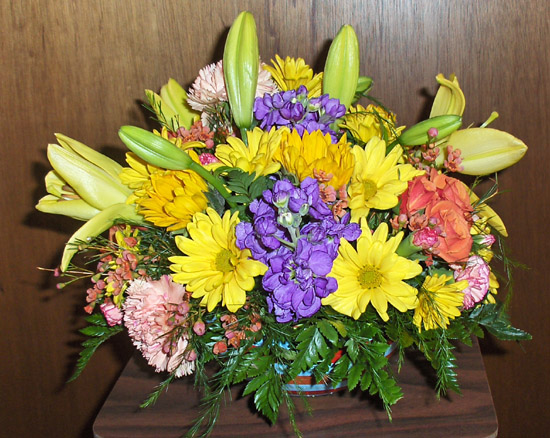 Flowers from Philip Livestock Auction