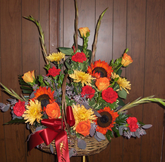 Flowers from Larry, Carol, Virginia, Bev & Roger