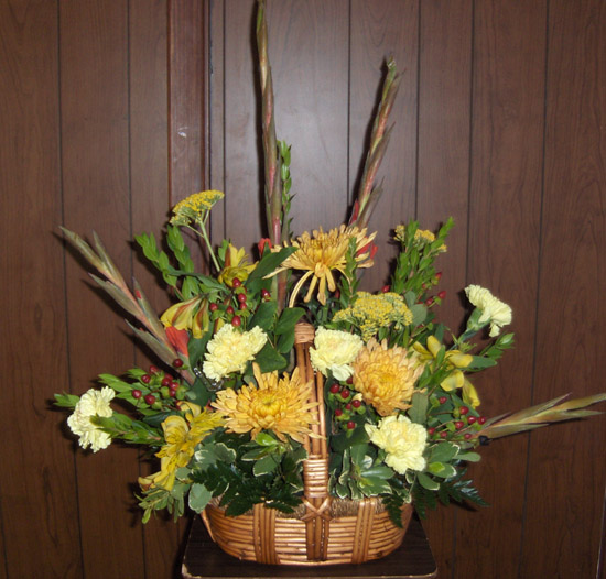 Flowers from Ron & Lesli Wright