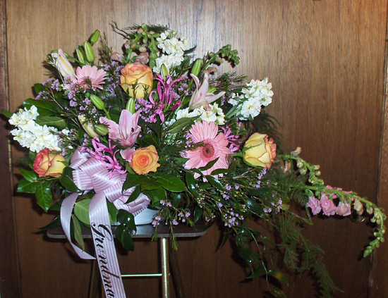 Flowers from Grandchildren