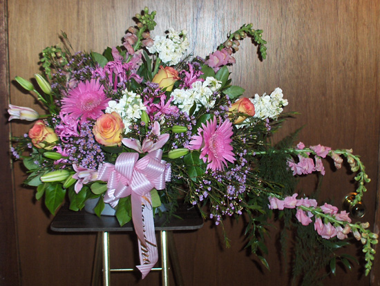 Flowers from Grandchildren