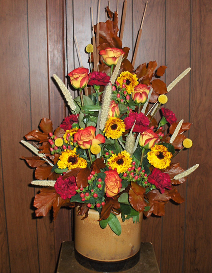 Flowers from Hal, Sandie, Cathy, Dave, Tim and their families