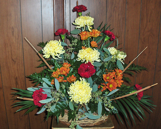 Flowers from Jerry & Stevie, Ty, Jessi & Chris and Family