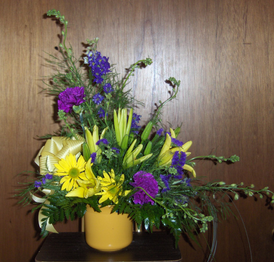 Flowers from Marian Bitker and Family