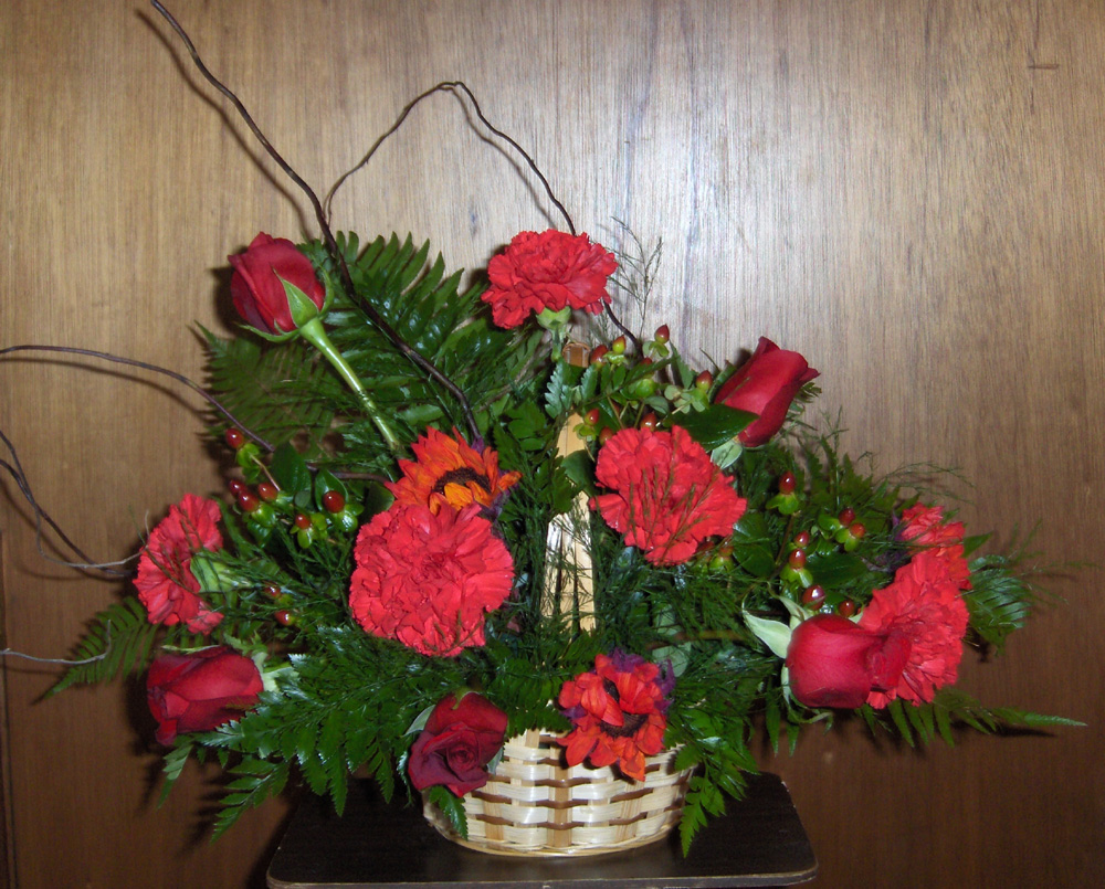 Flowers from Marie Anderson, Judy Daly, Bill & LaVonne Wheeler, Wayne & April Anderson