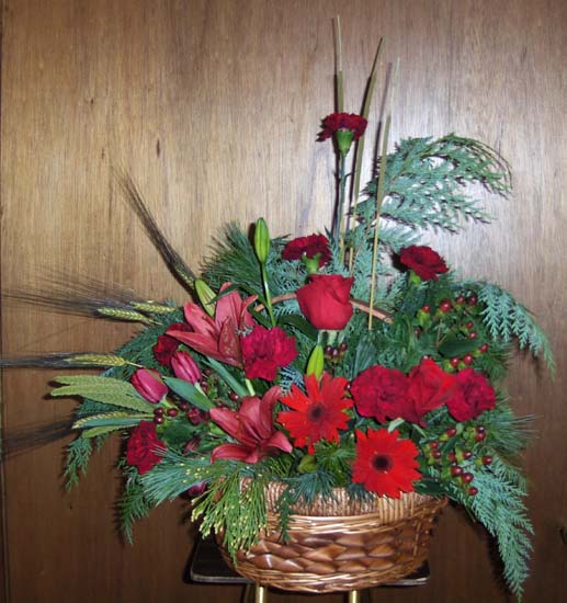 Flowers from Danny, Cathie and Chase