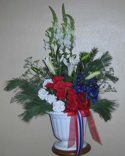 Flowers from Clarence and Betty, Adam & Claire