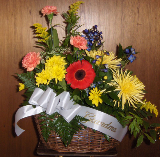 Flowers from "Grandma"