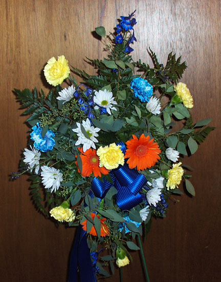 Flowers from Accounting Department - Air Force FCU