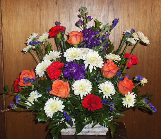 Flowers from Kadoka School Board
