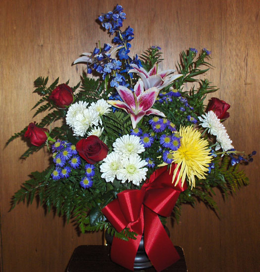 Flowers from Anker & Sena Olsen and Families, Kathryn, Andy, Pat, Connie and Dave