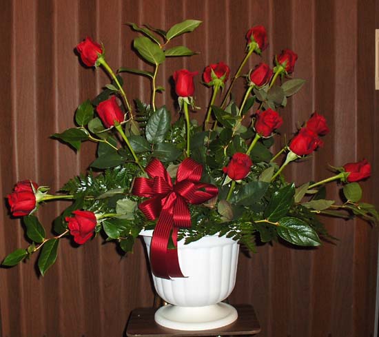 Flowers from Doug and Justine Estes