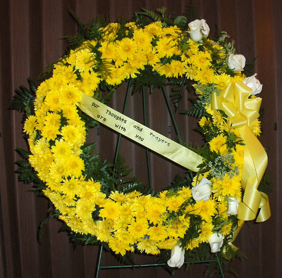 Flowers from The Sycuan Tribal Office
