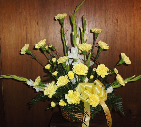 Flowers from Martha Johnson, Peter & Roberta Shandorf, Lee & Helen Miller & Ginny Geagan