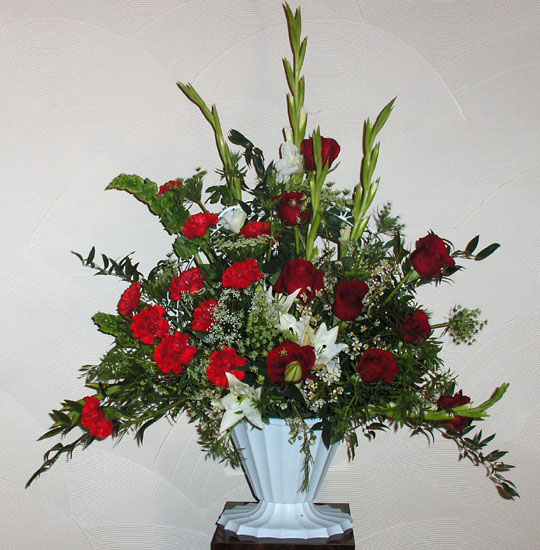Flowers from     