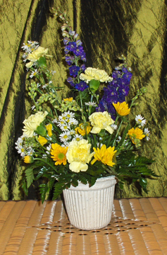 Flowers from Konst Machine & Welding, Jeff & Lori Konst and Employees
