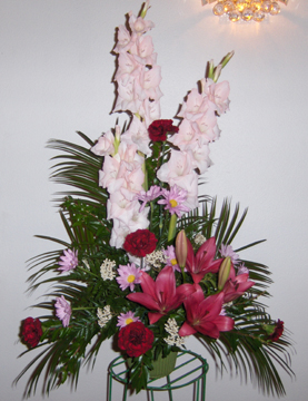 Flowers from Marlyn Olson, Walter Ree, and the Iversons