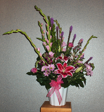 Flowers from Steve and Katie