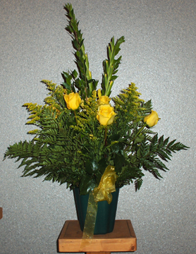 Flowers from Crown Oil Company