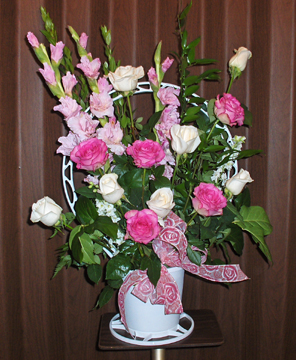 Flowers from Bud & Jackie Trask