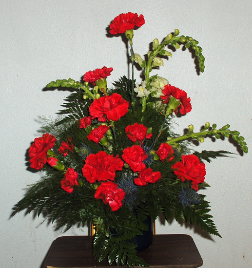 Flowers from Denny Kennedy and Mark Buchholz