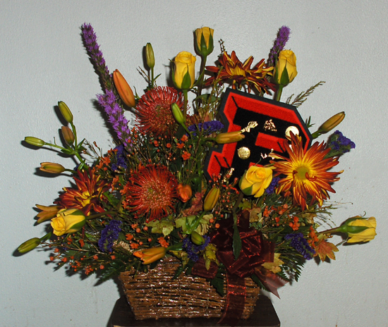 Flowers from Bill Slovek, Anita Peterson, Vonda Hamill, Mark Radway, Kelly Blair and Scott Brech