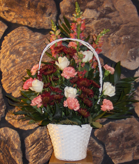 Flowers from Perry & Caroline Guptill and Wanda Guptill