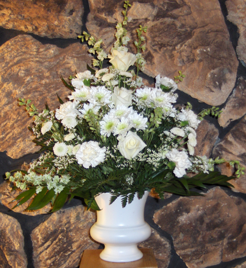 Flowers from Bobby & Harold, Gene & Andrea, Vern & Roxy