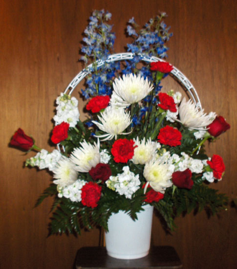 Flowers from Curt & Kathi Nelson and Megan Christiansen