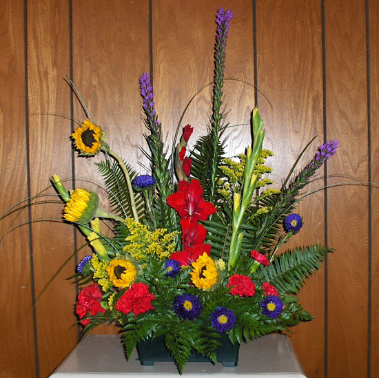 Flowers from Bob and Ellen Totton