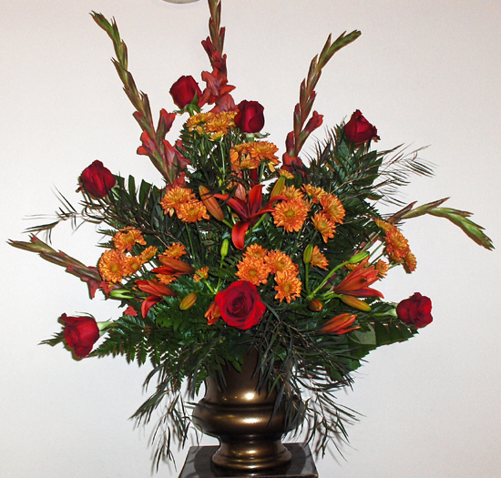 Flowers from Robert, Janet and Lexi Childers, Bruce, Ann and Chris Caster