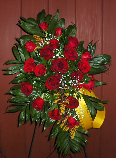 Flowers from "Brother"   "Uncle"