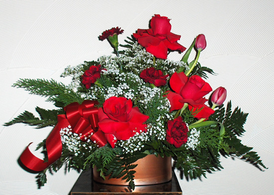 Flowers from Wayne & Janice Whidby