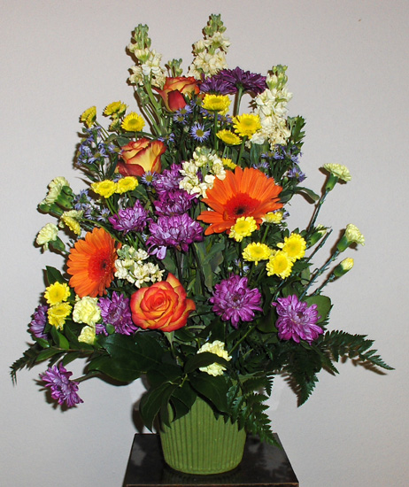 Flowers from Kadoka Nursing Home Staff and Residents
