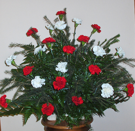 Flowers from Julian and Evelyn