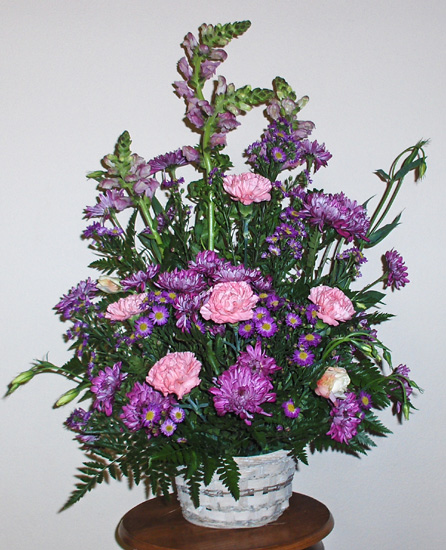 Flowers from Peoples Market Employees
