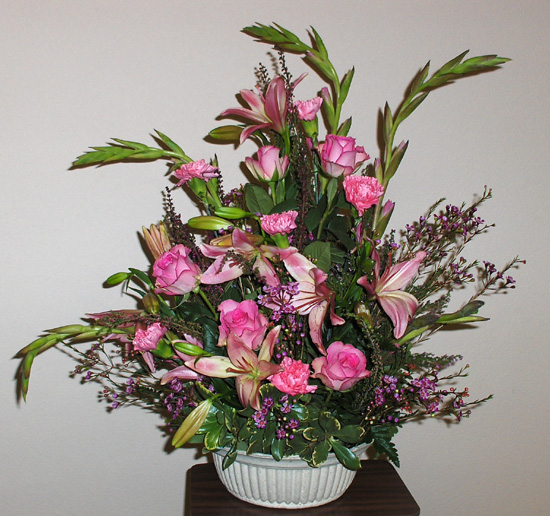 Flowers from Mary Jane and Andy Hemmingson, Ron & Darlene McCormick