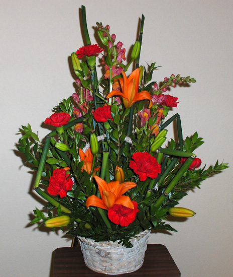 Flowers from Bill & Jeanne Bullard