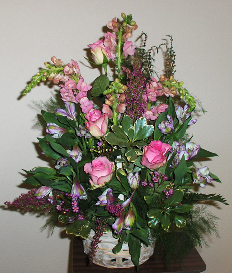Flowers from Dave & Andi MacFeat and Sarah