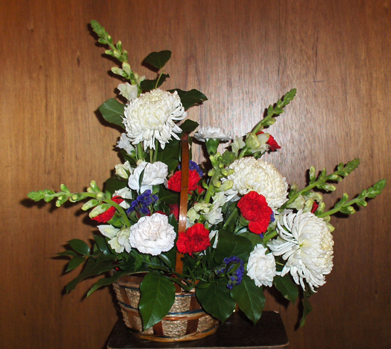 Flowers from Boyd & Joanne, Boyd & Kara, Sheryl & Jesse, Byron & Peggy