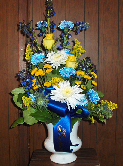 Flowers from Lloyd and Viola