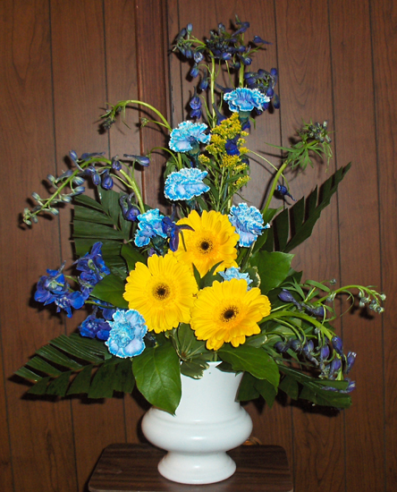 Flowers from Cam & Stevie, Shelby and Cami