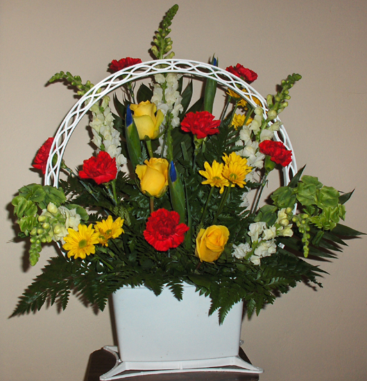 Flowers from Rita, Sue and Family
